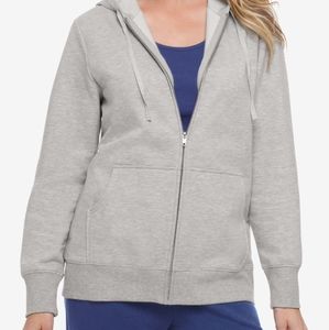 Hooded Sweatshirt Jacket